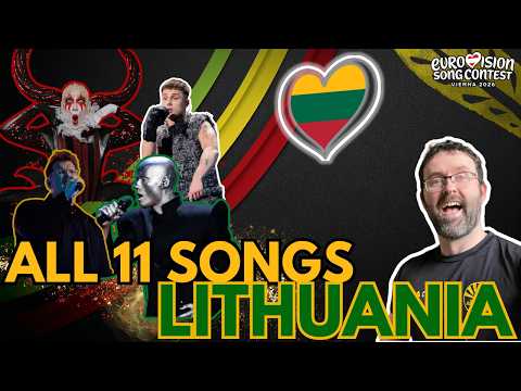 🇱🇹 Eurovizija.LT ALL 11 Songs REACTION & ANALYSIS | Lithuania 🇱🇹 | Eurovision 2026