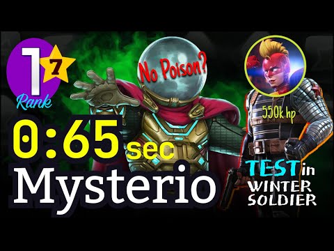 7* Rank-1 Mysterio [No-Poison] 65 sec | No-Boost Test in ROL