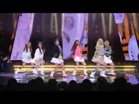 Hello Venus (HELLOVENUS) [What are you doing today] @SBS Inkigayo popular 20121223