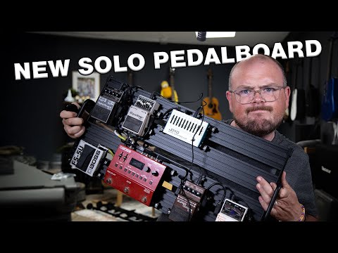REBUILDING MY PEDALBOARD - New Acoustic Pedalboard Build