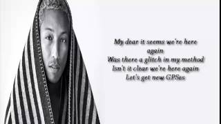 Pharrell Williams - Here (Lyrics On Screen)
