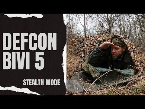 Stealth Camping mit dem Defcon 5 Bivi Tent