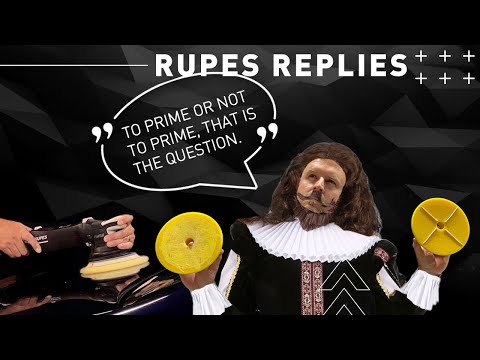 Do You Need to Prime Polishing Pads? - [RUPES Replies Episode 025]