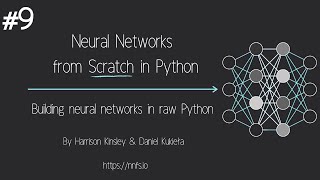 Neural Networks from Scratch - P.9 Introducing Optimization and derivatives