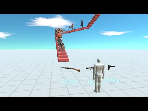 Deadly Parkour FPS With All Weapons - Animal Revolt Battle Simulator