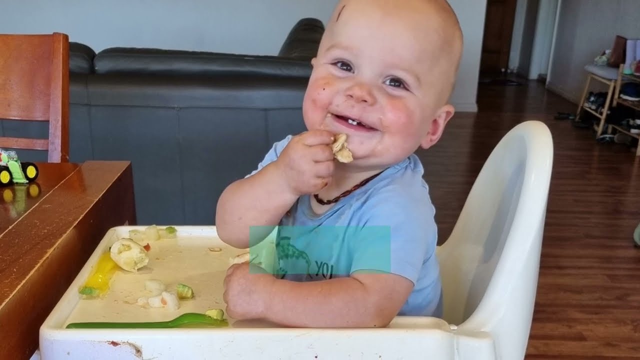 Do you have a baby starting solids Our High Chair Food Catcher is a mealtime game changer! 🙌