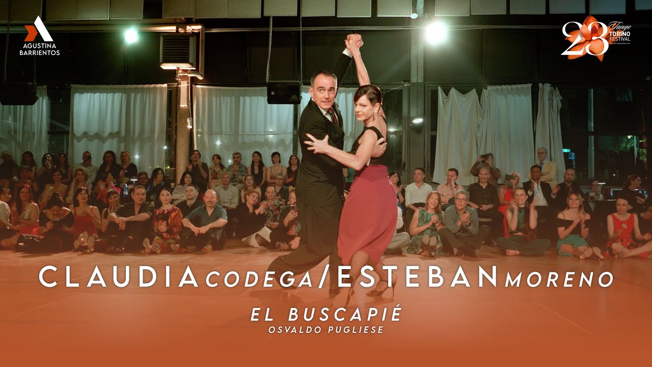 Video thumbnail for TANGO TORINO FESTIVAL 2025 - CLAUDIA CODEGA & ESTEBAN MORENO - EL BUSCAPIÉ, JUAN D'ARIENZO