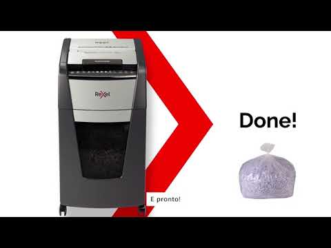 Vídeo do produto Fragmentadora Automática de papel Tilibra 300 folhas - 300x 220V