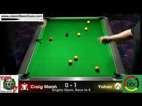 Trecco 2014 - Open Singles - Craig Marsh v Yohan Chedr
