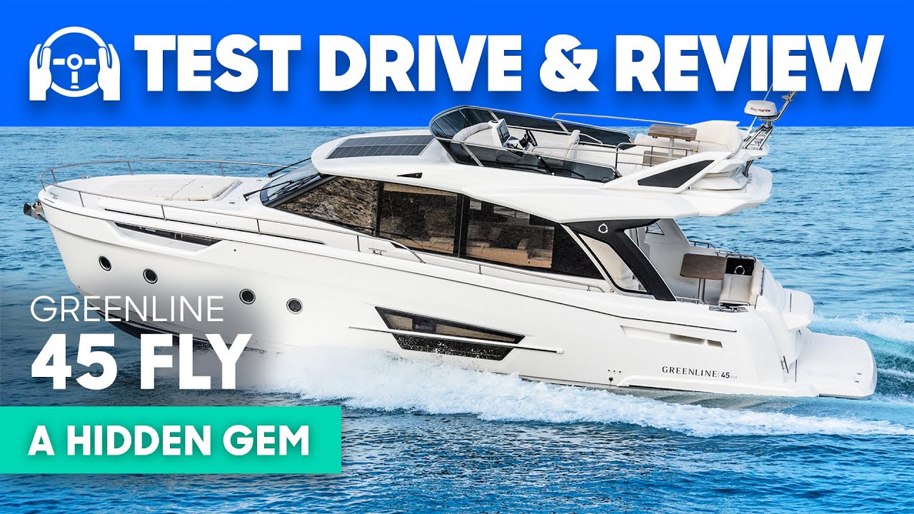 Greenline 45 Fly Hybrid Test Drive, Tour & Review