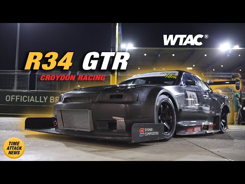 R34 Nissan GT-R Skyline by Croydon Racing - WORLD TIME ATTACK CHALLENGE