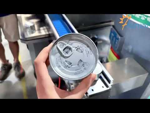 Macchina automatica per sottovuoto a pressione negativa per tonno in scatola