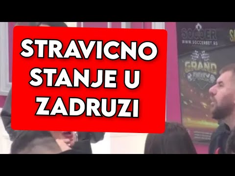 STRAVICNO STANJE U ZADRUZI - UPRAVO OBJAVILI