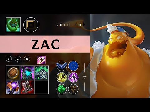 Zac Top vs Ambessa - EUW Diamond Patch 26.01