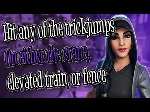 How to hit trickjumps on either the crane, elevated train, or fence : Downtown Drop Challenge Video