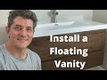 Install A Floating Vanity