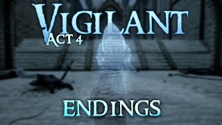 Vigilant SE: Act 4 - ALL ENDINGS WALKTHROUGH! - Skyrim SE Mod Walkthrough - Ace
