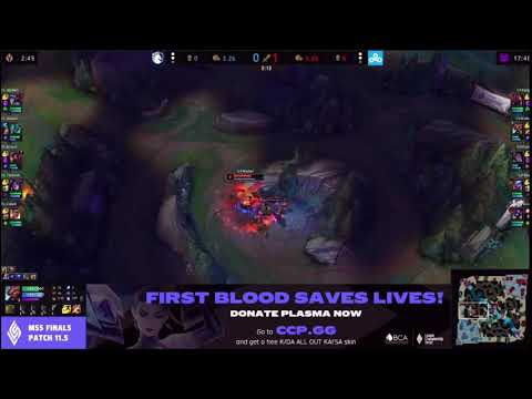 C9'S INSANE 500IQ LVL 1 LANE SWAP IN GAME 5 OF LCS FINALS VS TL