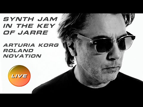 'In The Key of Jarre'  - Live Synth Jam In The Style of Jean Michel Jarre