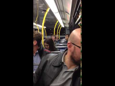 Dublin Lad singing on a bus - Don't take me drugs away-With Lyrics.