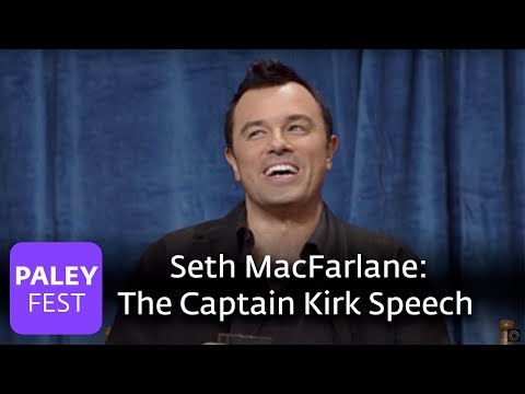 Seth MacFarlane and Friends - Captain Kirk Speech