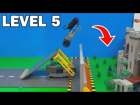 LEGO Cars vs Growing Walls...