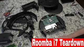 iRobot Roomba i7 TEARDOWN - Whats inside How many motors How to replace Take apart - Disassemble