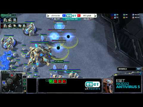 ESET UK Masters Online Qualifier #1 - [P] Pink vs [P] Socke - Map 3