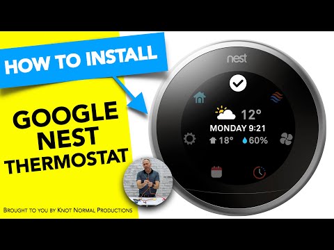 How to Set Up & Install a Google Nest Learning Thermostat (Step-by-Step) | DIY with Kevin
