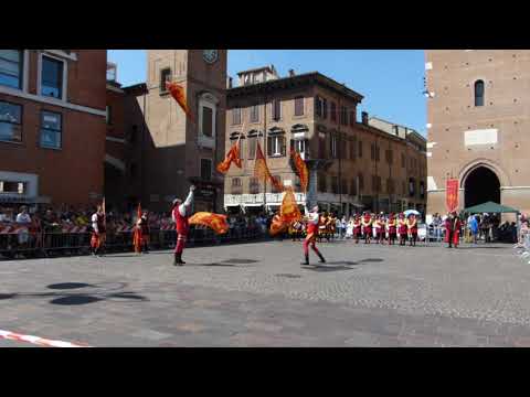 Tenzone Aurea Ferrara 2018 - Coppia Eliminatorie Rione Ferraia - Farsetti Petrini