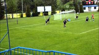 preview picture of video 'Delin Munina - Strażak Sośnica- (Gol na 0-1  22minuta_ Mrozek Hubert)'