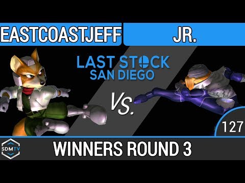 LSSD 127 - EastCoastJeff (Fox) vs. B2S | Jr. (Sheik) - SSBM WR3 - Smash Melee