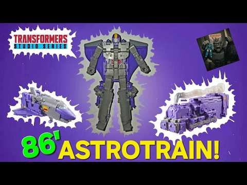 Transformers Studio Series 86 Astrotrain - GotBot True Review NUMBER 1374