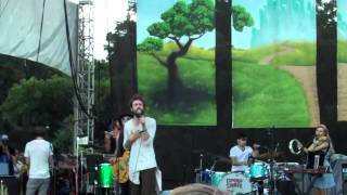 Edward Sharpe &amp; The Magnetic Zeros - Come In Please (Cross The Line) @ ACL 2010 Austin, Texas