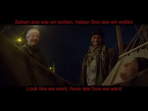 K.I.Z. - Hurra die Welt geht unter ft. Henning May (Deutsch & English translation)