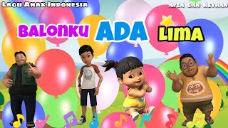 Download lagu Balonku Ada Lima Versi Adit Sopo Jarwo Adel | Lagu Anak Indonesia Terpopuler Terbaru 2020 mp3