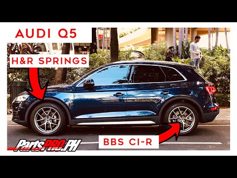 Lowered & BBS wheels Audi Q5