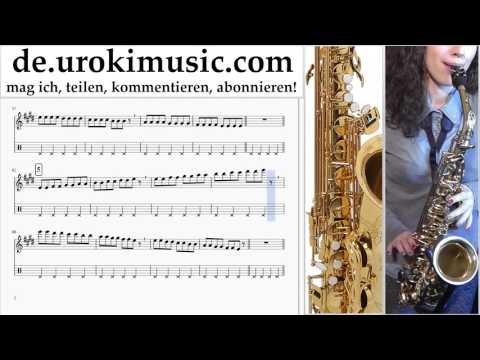 Saxophon Alt Lernen Passenger Let Her Go Teil#1 Saxophonunterricht Noten Schule Lied Lehrer Klasse