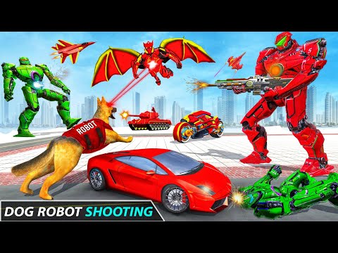 Police Dino Tank Car Jet Robot Game Android iOS Gameplay video