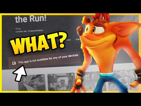 Crash On The Run Removed From Mobile Stores... (But There's More)