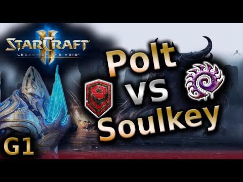 Starcraft 2 LOTV - Polt (T) vs Soulkey (Z) - G1 on Dusk Towers - Pro tournament