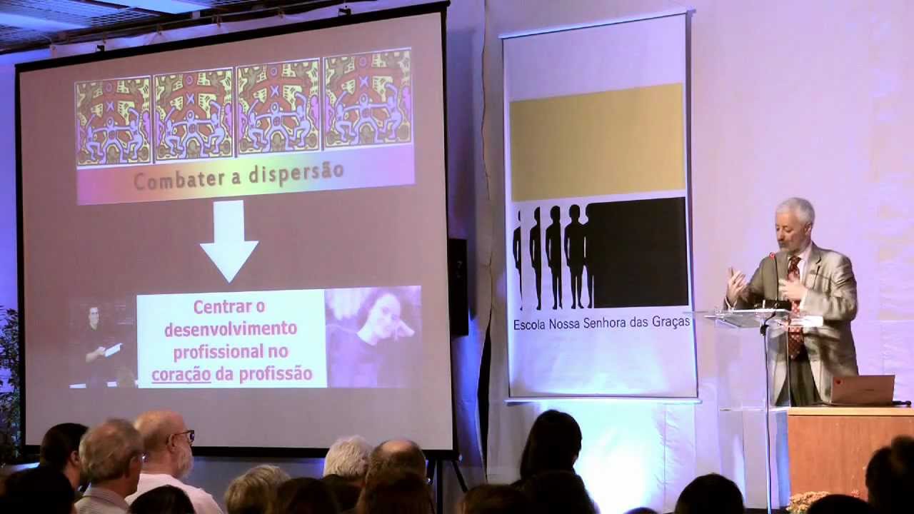 António Nóvoa - "Ofício de Professor" - Colégio Gracinha - Parte 1