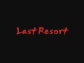 Papa Roach Last Resort Clean