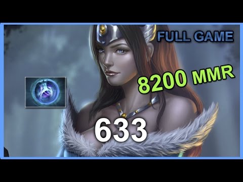 633 Mirana 8200 MMR | Full Game