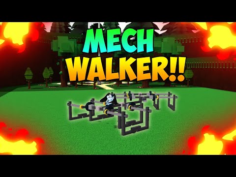 No Scale Tool MECH WALKER Tutorial!! - Build A Boat For Treasure!