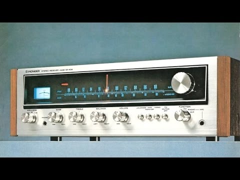 Pioneer SX-434 - Changing the lamps.