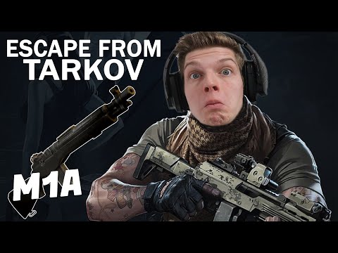 Escape from Tarkov 0.12 - unterwegs mit der M1A - Customs [Deutsch]