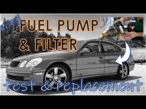 TOYOTA / LEXUS Fuel Pump Test & Replacement Procedure