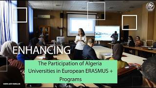 دورة تكوينية حول تعزيز مشاركة الجامعات الجزائرية في برامج ERASMUS +