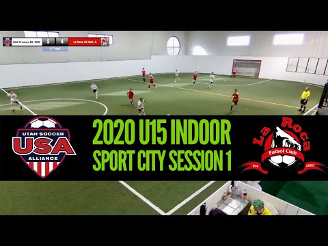 2020 U15 Indoor- USA Premier 06 BS (Red) vs La Roca CB Red A - Veo